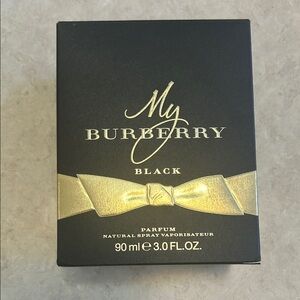 Burberry Black Eau de Parfum with Gold Accents